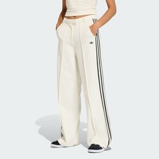 adidas Originals Sport Tailored Pants KC9089 Women Off White Loose Fit