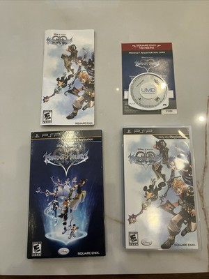 Kingdom Hearts: Birth by Sleep PSP CIB Complete w/ Slipcover & Manual Tested