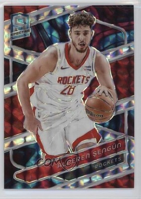 2023-24 Panini Spectra Interstellar Prizm 25/99 Alperen Sengun #17 0e6p
