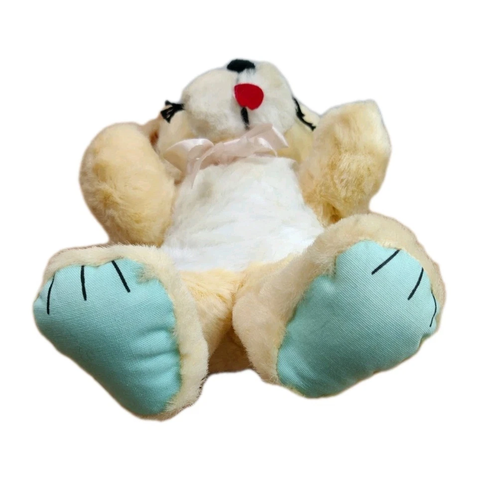 Vintage Knickerbocker Animals Of Distinction Lion Plush Made In USA Rare 13" - Image 2 of 4