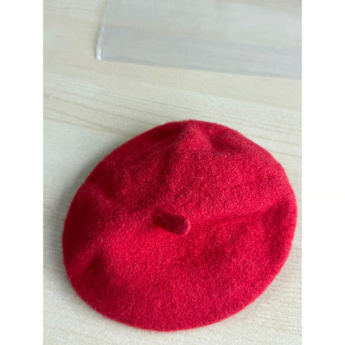 O724 American girl doll Truly me red beret hat