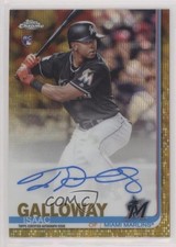 2019 Topps Chrome Rookie Gold Wave Refractor 11/50 Isaac Galloway Auto 0t3l