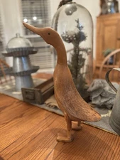 Vintage Hand Carved 16 Duck with Makers Mark