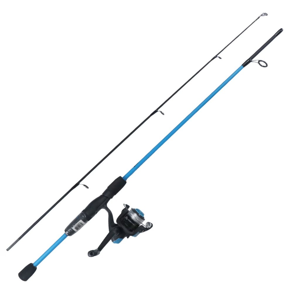 Wayfarer Fiberglass Spinning Fishing Rod and Reel Combo for 