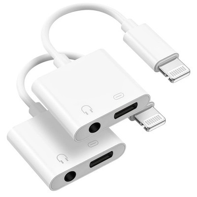 [Apple MFi Certified] 2 Pack to 3.5mm Headphone Jack Adapter, 2 in ...