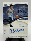 2019-20 Immaculate Collection Initiation Ink #21 Brandon Clarke Auto /75