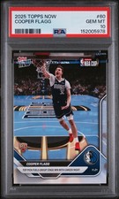 Cooper Flagg RC Topps Now 60 Monster game vs Pelicans