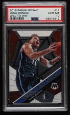 2019-20 Panini Mosaic Will to Win Luka Doncic #13 PSA 10 GEM MT 07kc