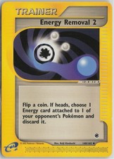 Energy Removal 2 140/165 Uncommon Expedition Base Set Pokemon Moderately Played on eBay