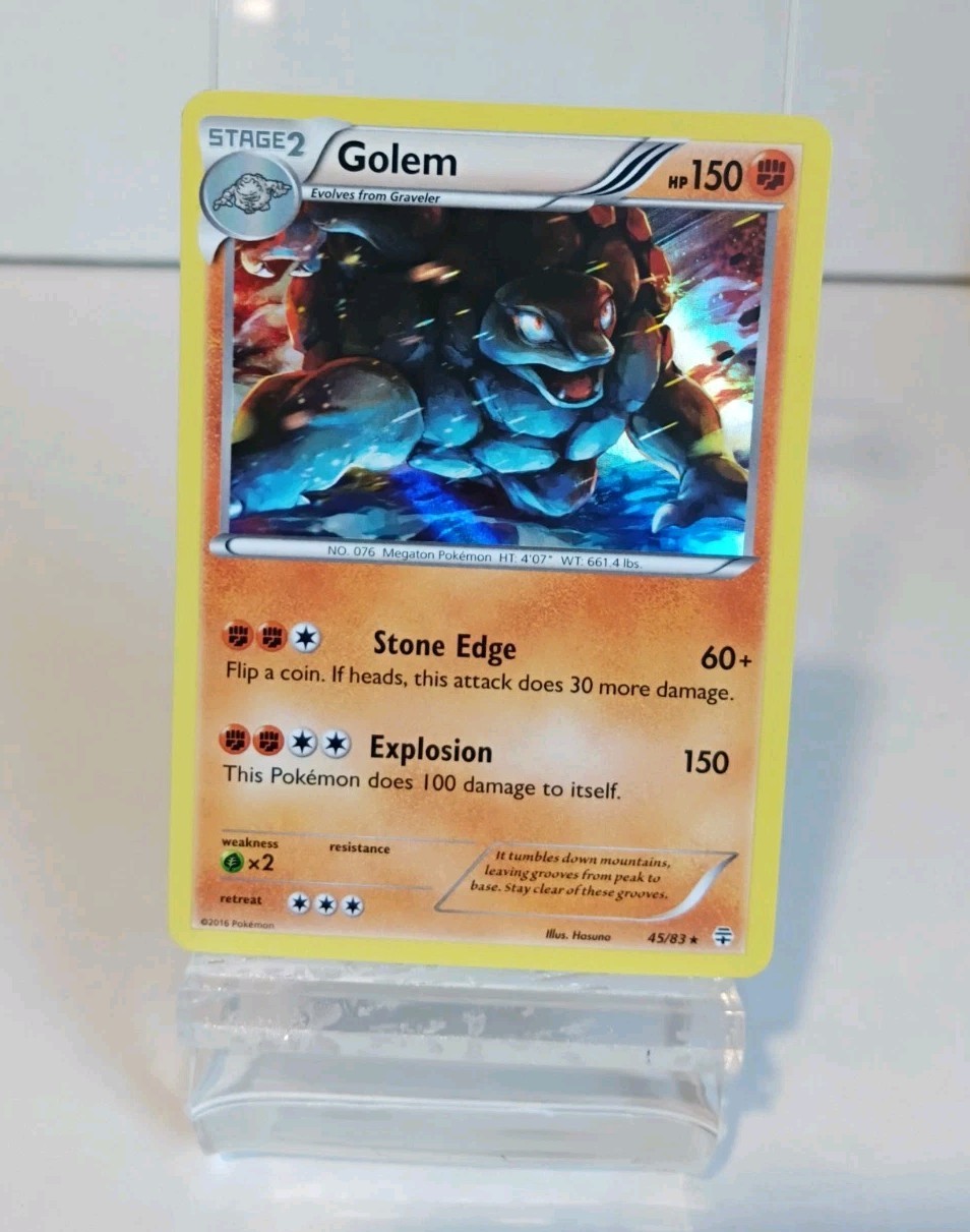 Golem Generations 45/83 Holo Rare LP Pokemon Card