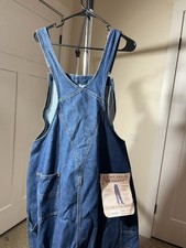 Lincoln Outfitters Men's Work Bib Overalls Denim 42x32