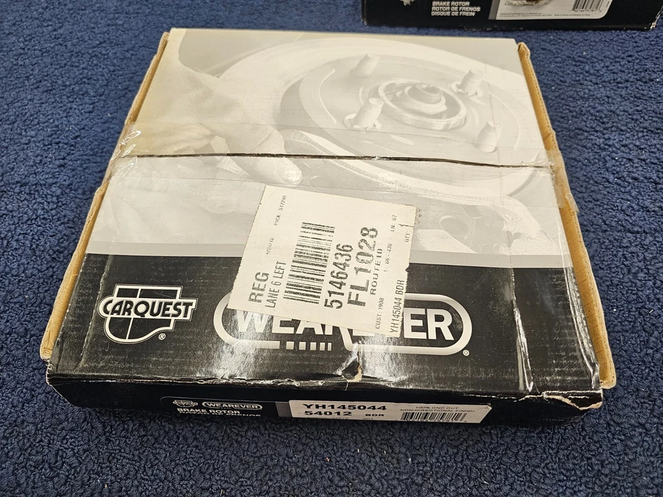 (CANTIDAD 2) Rotor de freno de disco para Ford Mercury Contour Cougar Mystique 95-02 YH145044 Foto 4 de 4