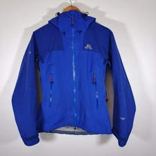 Mountain Equipment Rupal Jacket Womens 10 Blue Gore-Tex Waterproof Coat