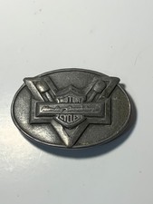 Vintage Harley Davidson Belt Buckle V Twin 1983