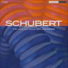 Schubert Complete Symphonies ROY GOODMAN Brilliant Classics 4 CD Box New Sealed