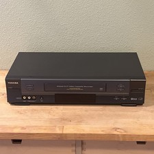 TOSHIBA W-627 VCR VHS 4 Head Hi-Fi Recorder Player No Remote - Tested