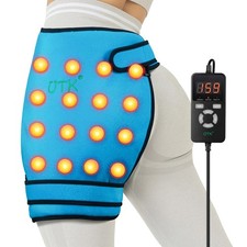 UTK Hip Heating Pad for Sciatica, 5X Far Infrared 16.9 Inch, Blue