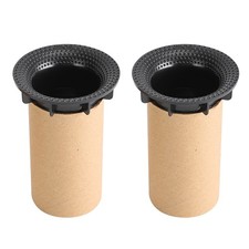 2PCS Speaker Port Tube Bass Vent Connector 6-8 In Subwoofer Woofer