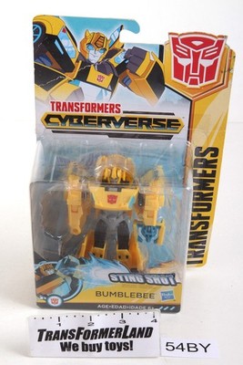 Transformers Cyberverse Warrior Bumblebee Sting Shot Sealed NEW