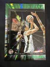 2025 Panini Caitlin Clark Chronicled #2 Green Lazer Prizm