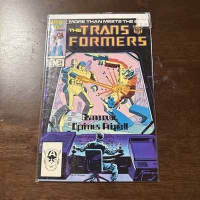 The Transformers: More Than Meets the Eye Game over Optimus Prime #24