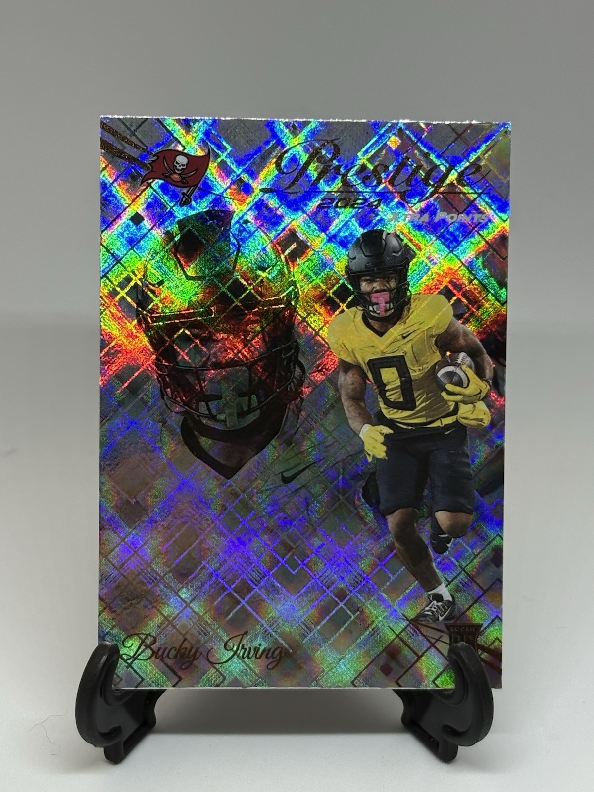 2024 Panini Prestige Bucky Irving Hyper Xtra Points #379 RC Rookie Tampa Bay