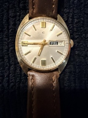 Gilded Ghost | Vintage Elgin Day-Date Automatic