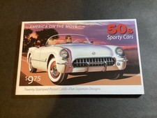 ICOLLECTZONE US UX440-444 Sporty Cars Booklet XF (B700)