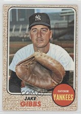 1968 Topps Jake Gibbs #89 1j2
