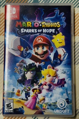 Mario + Rabbids Sparks of Hope - (Nintendo Switch, 2022) Tested/Works W/Case T10