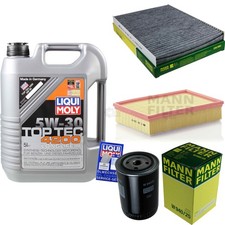 INSPEKTIONSKIT FILTER LIQUI MOLY ÖL 5L 5W-30 für VW Caddy II Kombi 9K9B 1.9 D