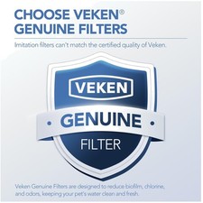 8-Pack Replacement Filters for Pet Water Fountain