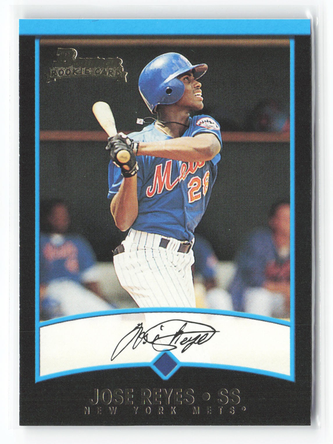 Jose Reyes 2001 Bowman #430 RC New York Mets Rookie SK689