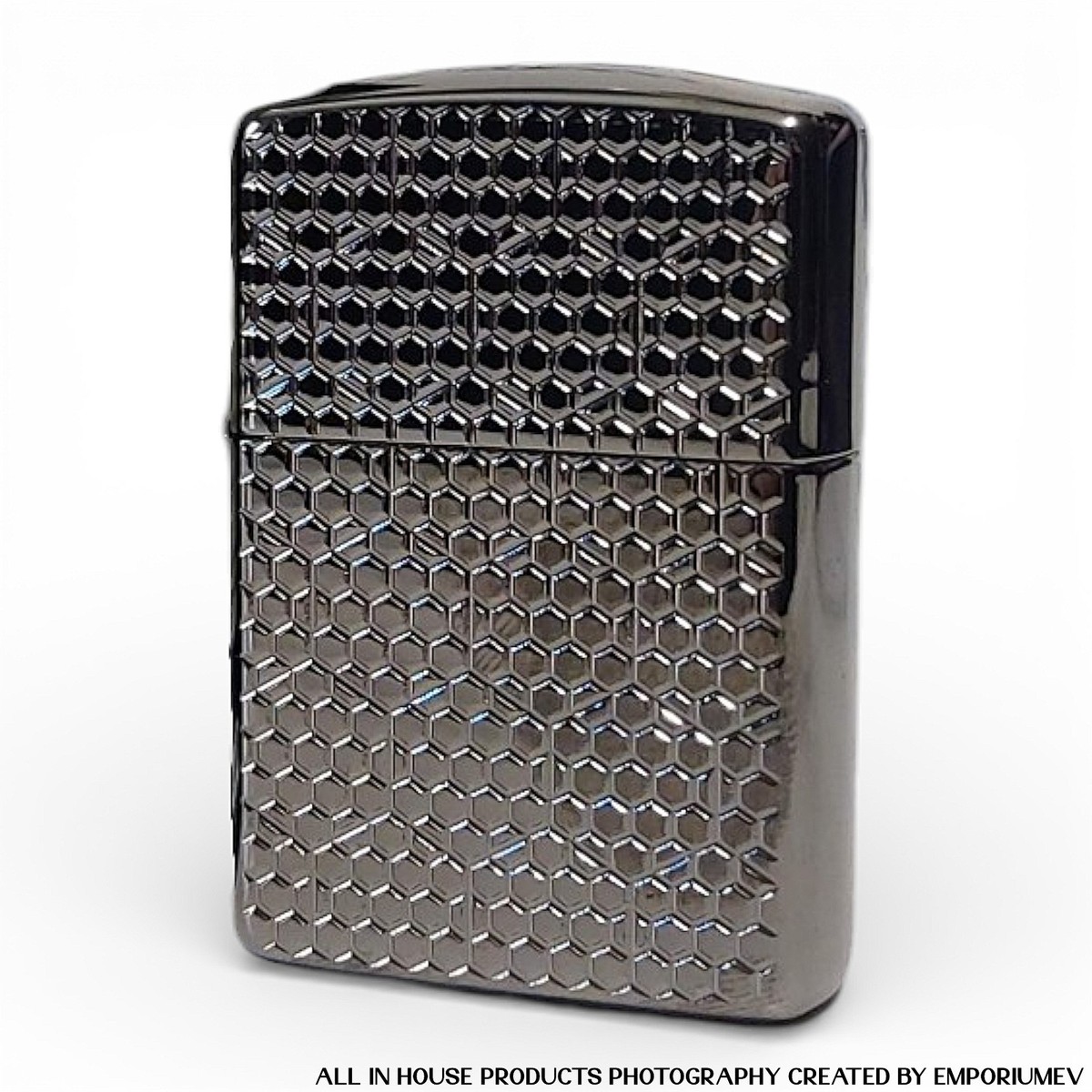 Zippo 49021 Hexagon Design Windproof Pocket Lighter 0029 | eBay