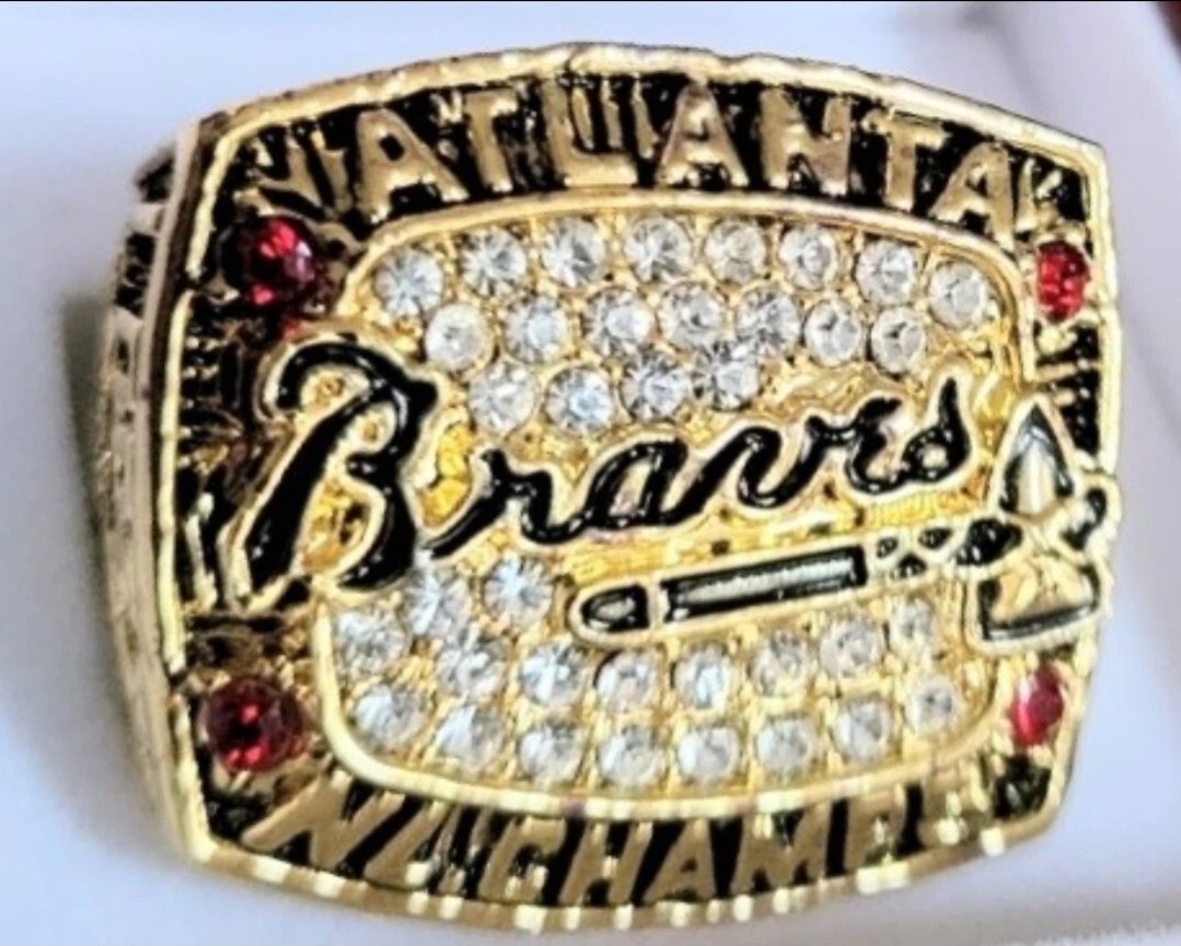 1996 Atlanta BRAVES Javier Lopez Championship Commemorative Ring