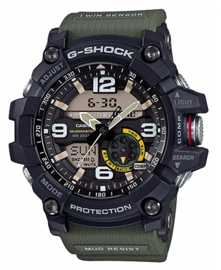 CASIO G-Shock Master of G GG-1000-1A3 MUDMASTER Bussola Twin Sensor