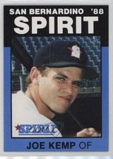 1988 Best San Bernardino Spirit Joe Kemp #21 10fs