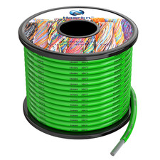 16Awg Silicone Electrical Wire Cable 50Ft Green 16 Gauge Hookup Wires Kit Strand