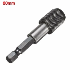 3 PCS Hexagonal Drill Socket Magnetic Bit Holder Extension Rod Screwdriver