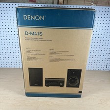 Denon D-M41 Home Theater Mini Amplifier D-M41S and Bookshelf Speakers SC-M41