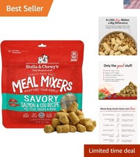 3.5 oz Salmon & Cod Mixers for Dogs - Delicious Meal Enhancer for Finicky Pets 91.38 per pound