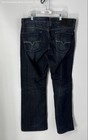 Guess Mens Blue Dark Wash Coin Pocket Denim Straight Leg Jeans Size 34 — photo 2