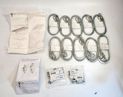 nVent CADDY SLK2 2mm Wire Rope Hanging Kit Speed Link Suspension 10 PCS Lot