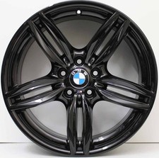 19 inch Genuine BMW 5 SERIES 2015 MODEL F10  RUNFLAT ALLOY WHEELS IN BLACK