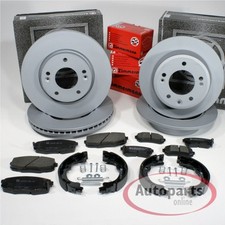 Zimmermann Bremsen Ø 260 mm + Ø 258 mm vorne hinten für Mercedes A-Klasse [W168]