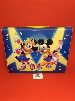 Kassetten-Koffer,Disney, Vintage,Minnie und Mickey Maus