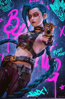 Perfect Hot Toys Tms137 Arcane: League Of Legends Jinx Action