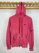VTG Nike Full Zip Pink Hoodie Womens Large Gorpcore Activewear Sweatshirt