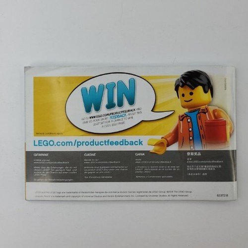 Lego Jurassic World 75927 Stygimoloch Breakout Manual Instructions Only Book - Picture 2 of 12