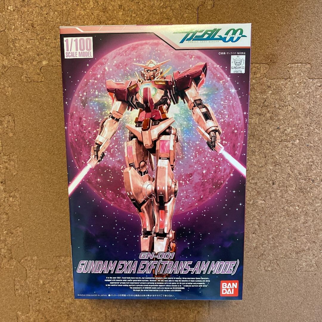 Bandai Hobby #10 Gundam Exia EXF Trans-Am Mode 1/100 Bandai Double